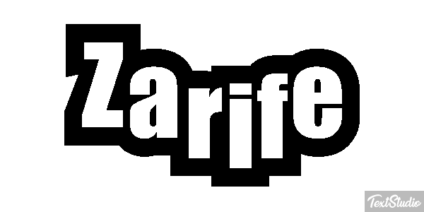 Zarife Efekt tekstowy