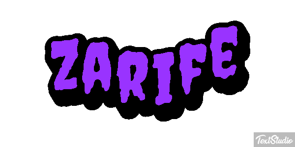 Zarife Efekt tekstowy