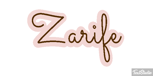 Zarife Efekt tekstowy