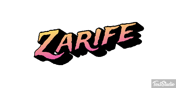 Zarife Efekt tekstowy