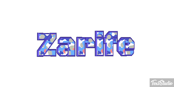Zarife Efekt tekstowy