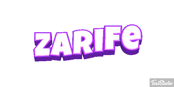 Zarife Efekt tekstowy