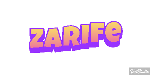Zarife Efekt tekstowy