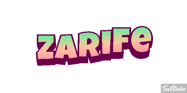 Zarife Efekt tekstowy
