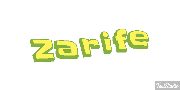Zarife Efekt tekstowy
