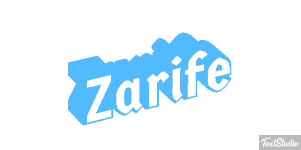 Zarife Efekt tekstowy