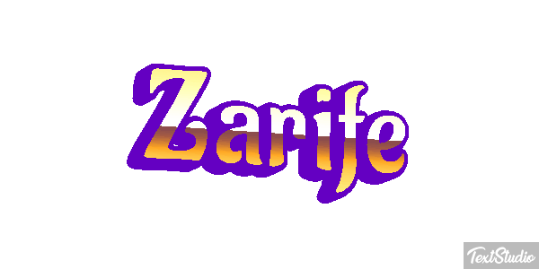 Zarife Efekt tekstowy