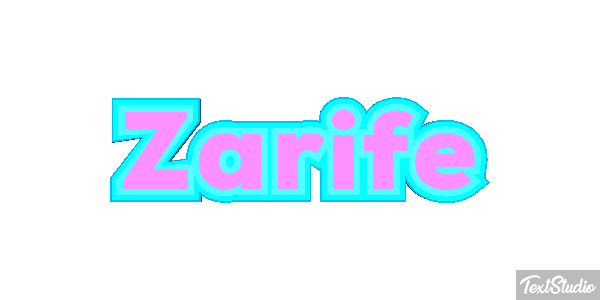 Zarife Efekt tekstowy
