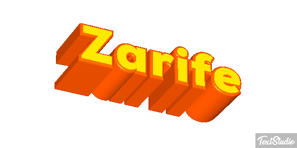 Zarife Efekt tekstowy