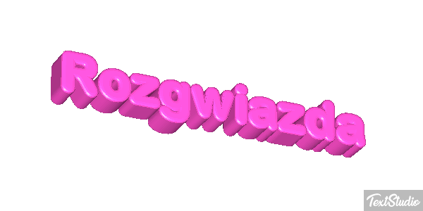 Rozgwiazda Efekt tekstowy