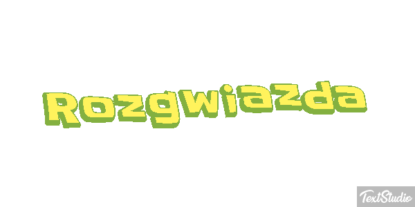 Rozgwiazda Efekt tekstowy