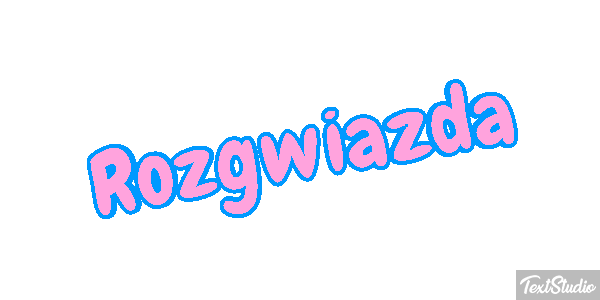 Rozgwiazda Efekt tekstowy