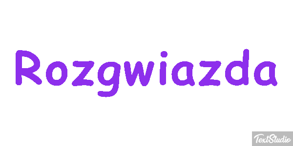 Rozgwiazda Efekt tekstowy