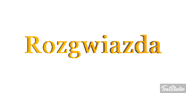 Rozgwiazda Efekt tekstowy
