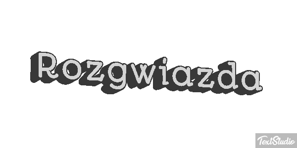 Rozgwiazda Efekt tekstowy