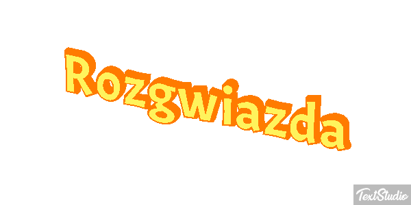 Rozgwiazda Efekt tekstowy