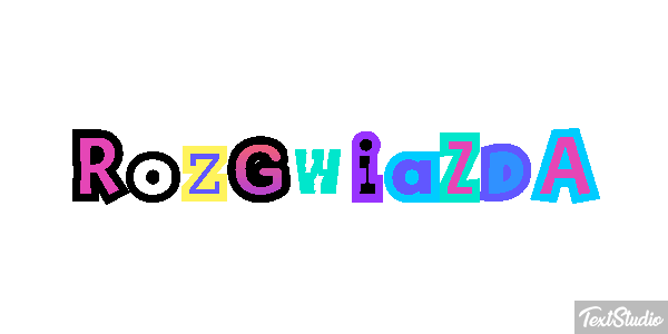 Rozgwiazda Efekt tekstowy