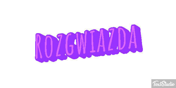 Rozgwiazda Efekt tekstowy