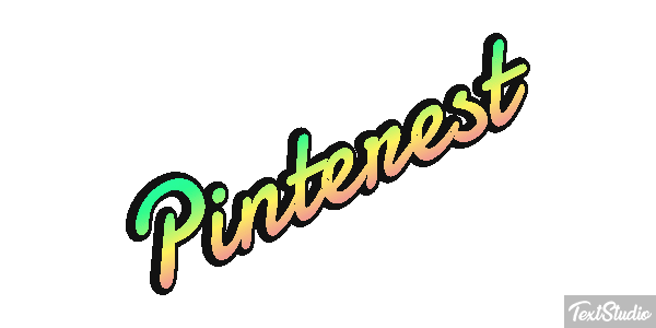Pinterest Text effect