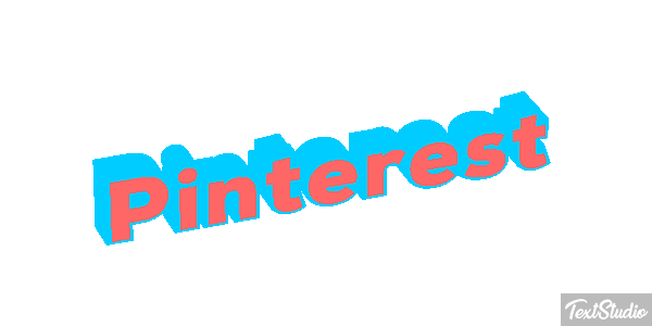 Pinterest Text effect