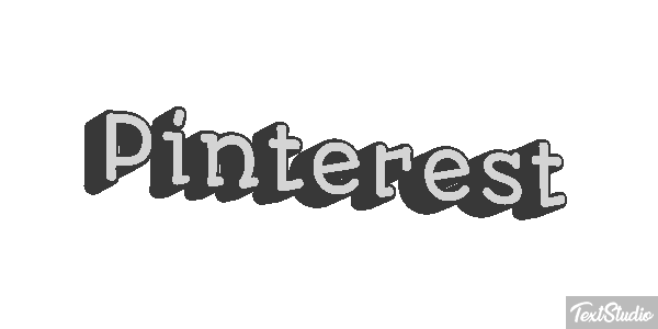 Pinterest Text effect
