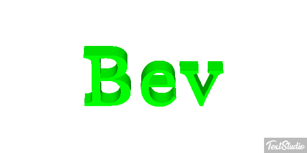 Bev Text effect