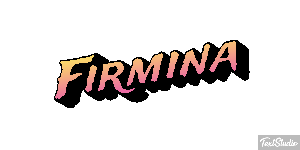 Firmina Effetto testo