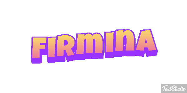 Firmina Effetto testo