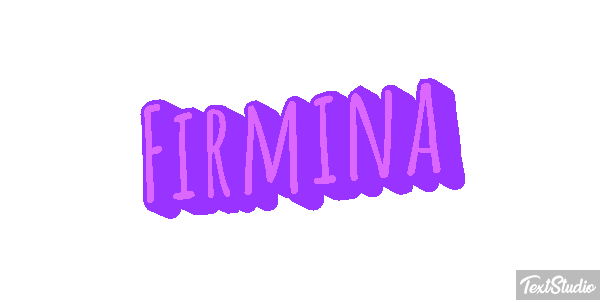 Firmina Effetto testo