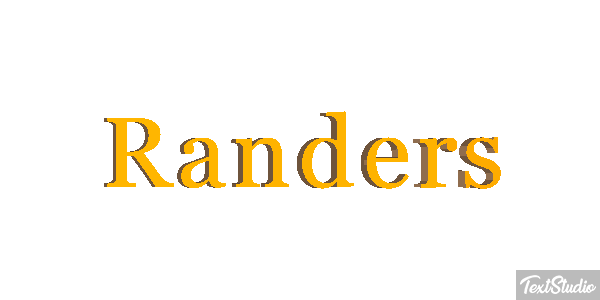 Randers Efekt tekstowy