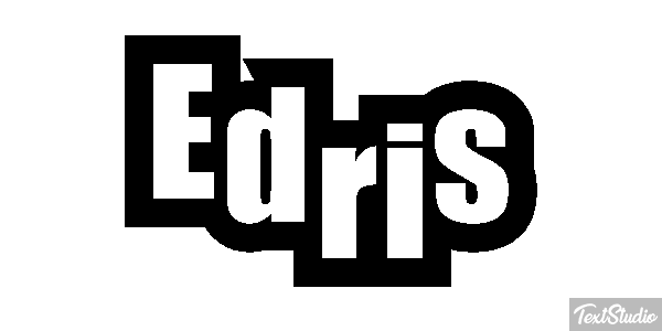 Edris Text effect