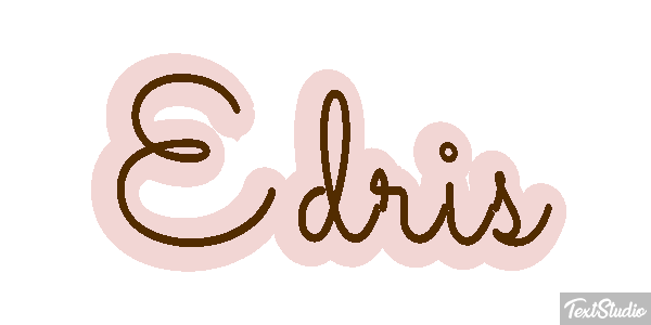 Edris Text effect