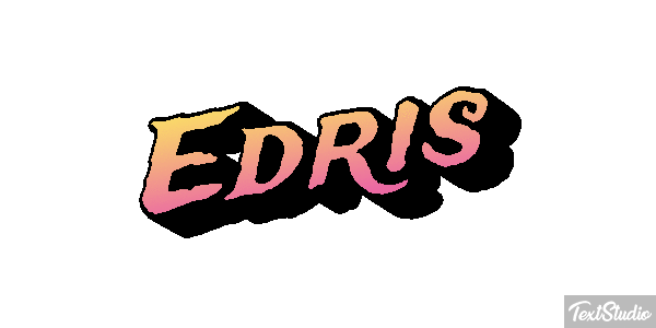 Edris Text effect