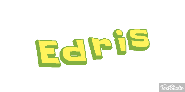 Edris Text effect