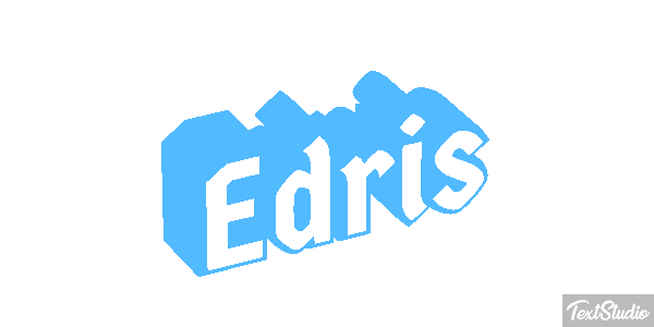 Edris Text effect