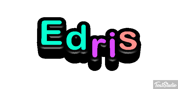 Edris Text effect