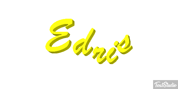 Edris Text effect