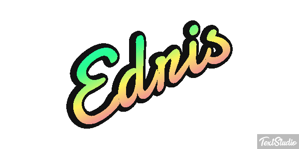 Edris Text effect