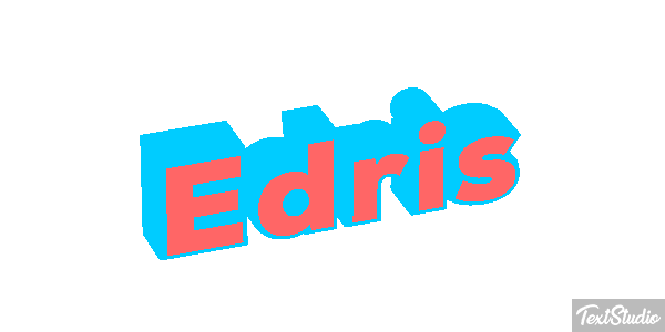 Edris Text effect