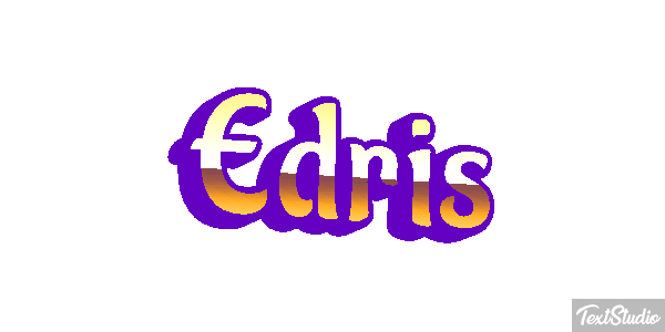 Edris Text effect