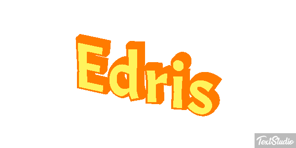 Edris Text effect