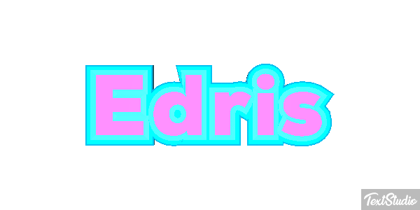 Edris Text effect