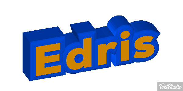 Edris Text effect