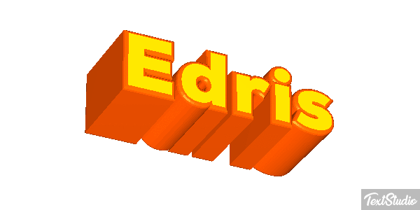 Edris Text effect