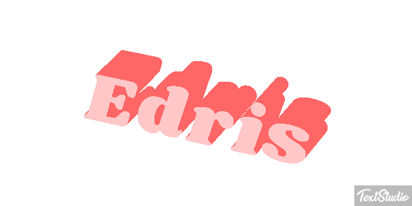 Edris Text effect