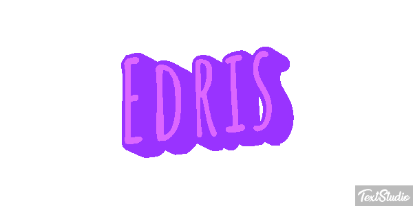 Edris Text effect