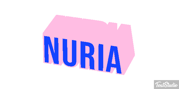Núria Efecto de texto