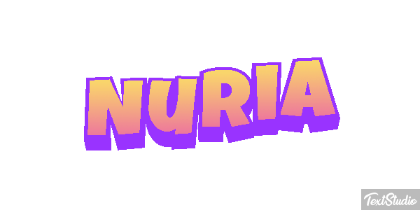 Núria Efecto de texto