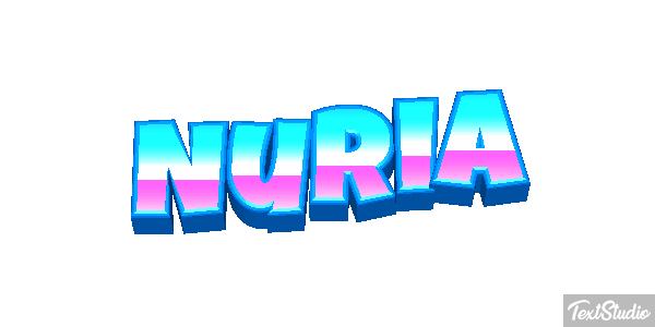 Núria Efecto de texto