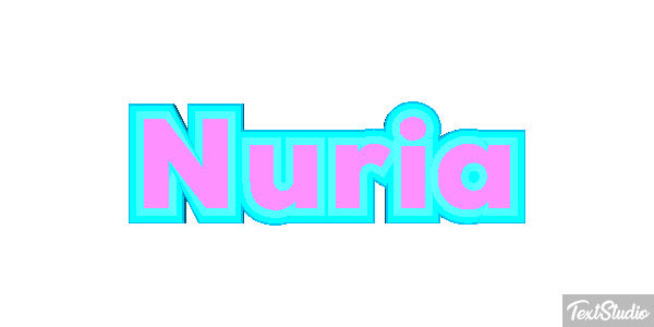 Núria Efecto de texto